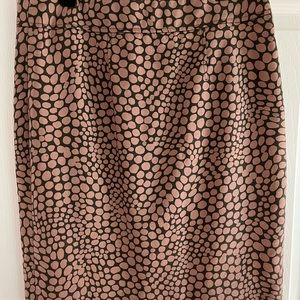 LOFT Petites Animal Print Pencil Skirt Women’s 4P Petite